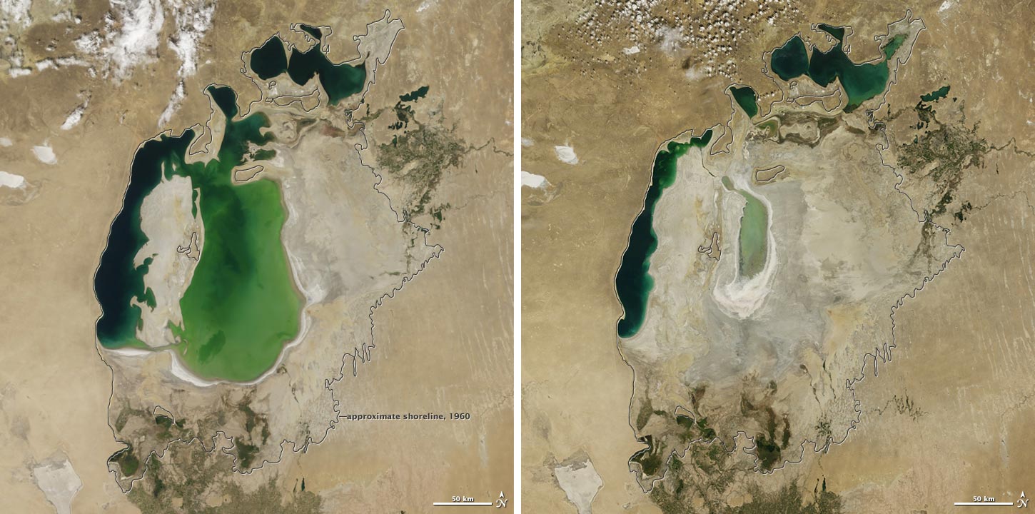 The Aral Sea Used To Be Here | FotoRoom