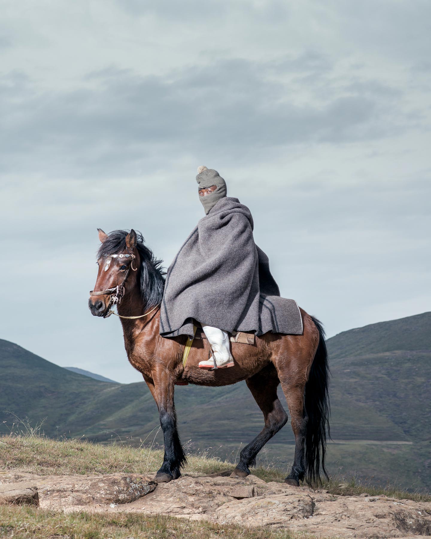 The Horsemen of Semonkong © Thom Pierce