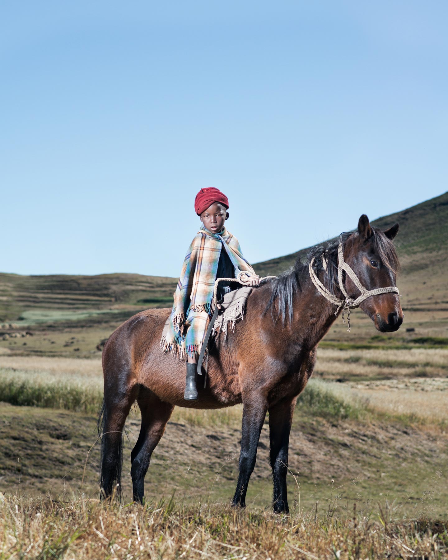 The Horsemen of Semonkong © Thom Pierce
