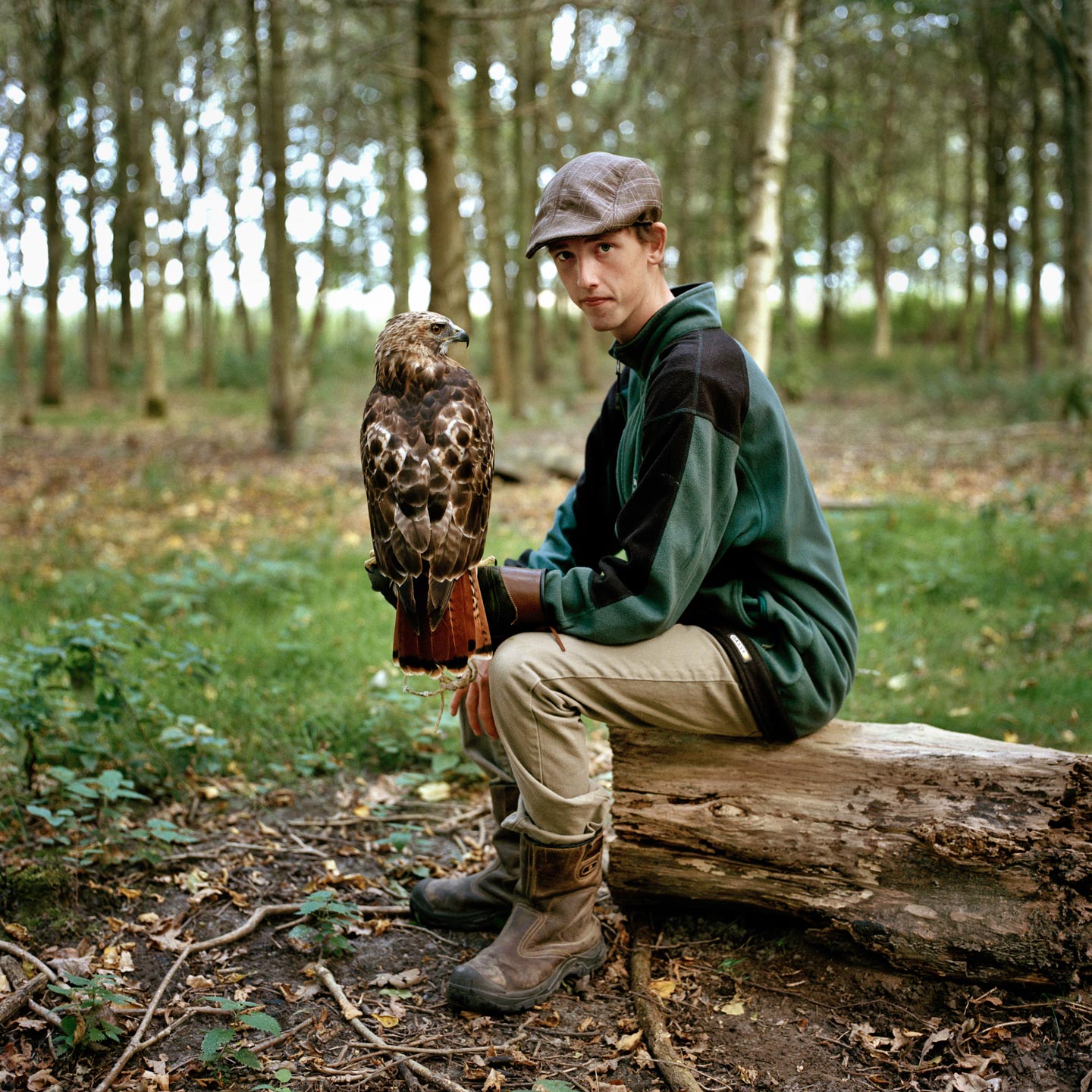 FotoFirst — Loek Buter Portrays Young Falconers and Their Birds of Prey ...