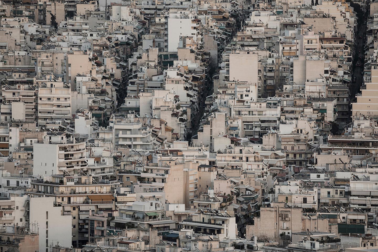 Incredible Photos of Hyper-Urbanized Athens by Margarita Nikitaki ...