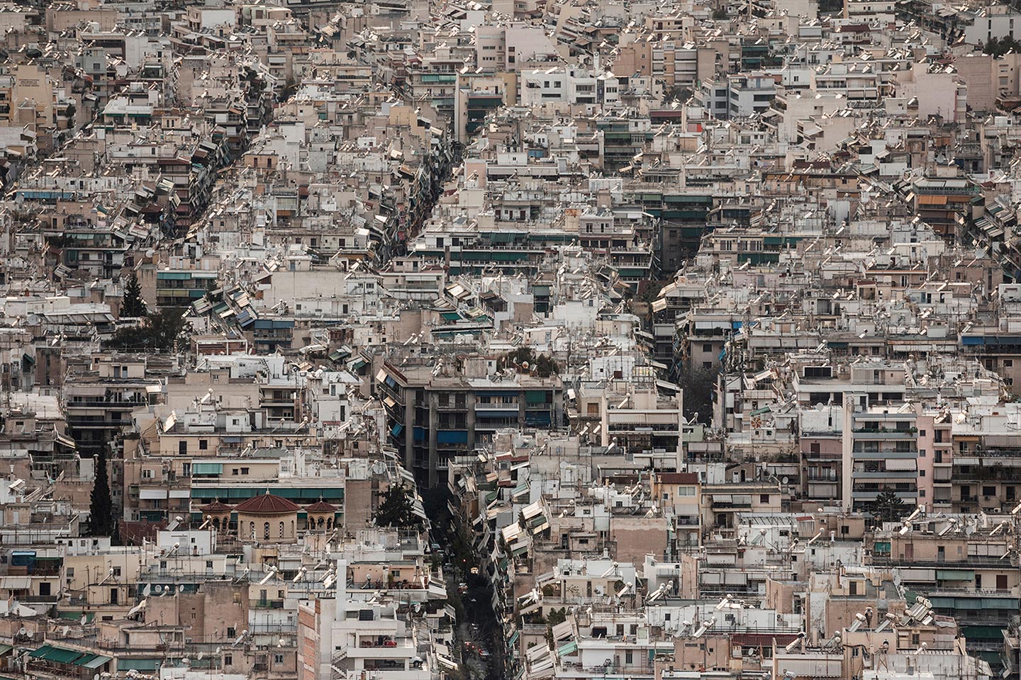 Incredible Photos of Hyper-Urbanized Athens by Margarita Nikitaki ...