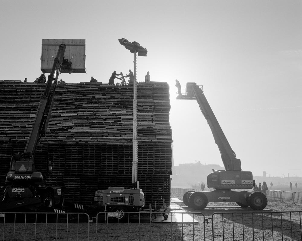 Vreugdevuur Scheveningen © Romke Hoogwaerts