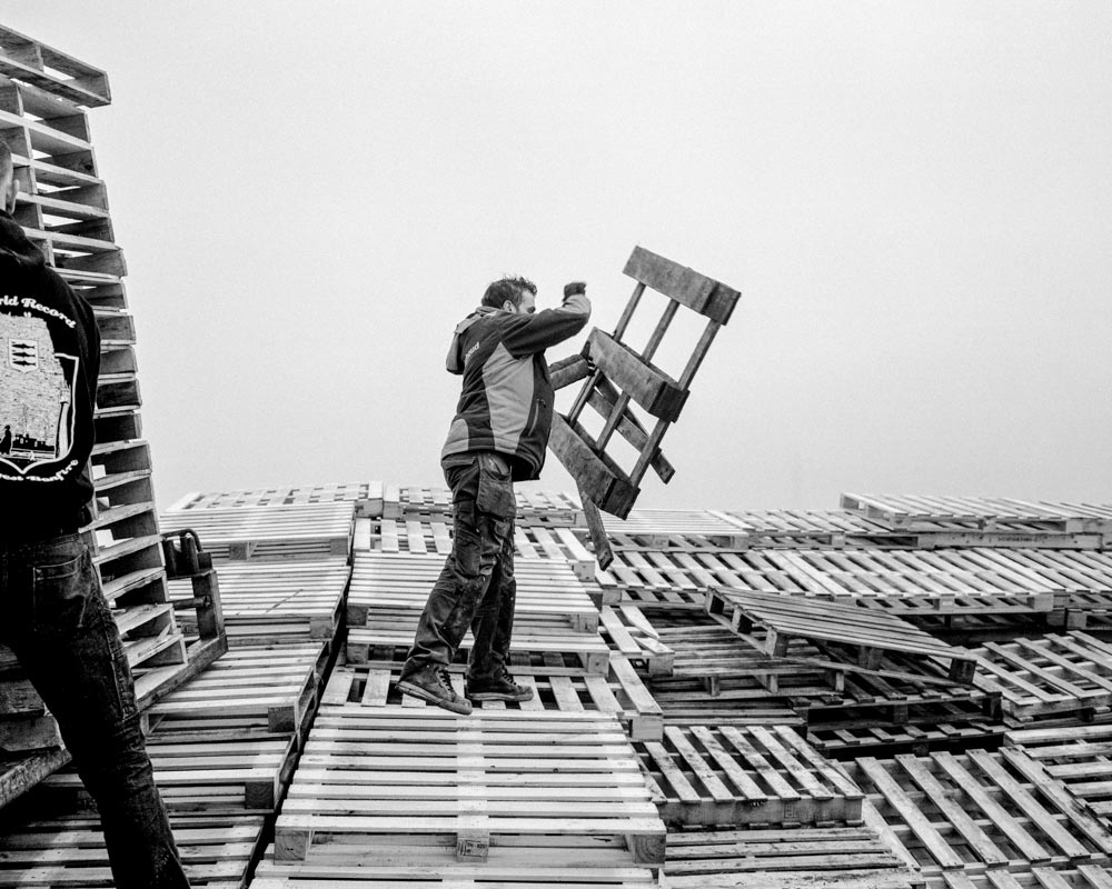 Vreugdevuur Scheveningen © Romke Hoogwaerts