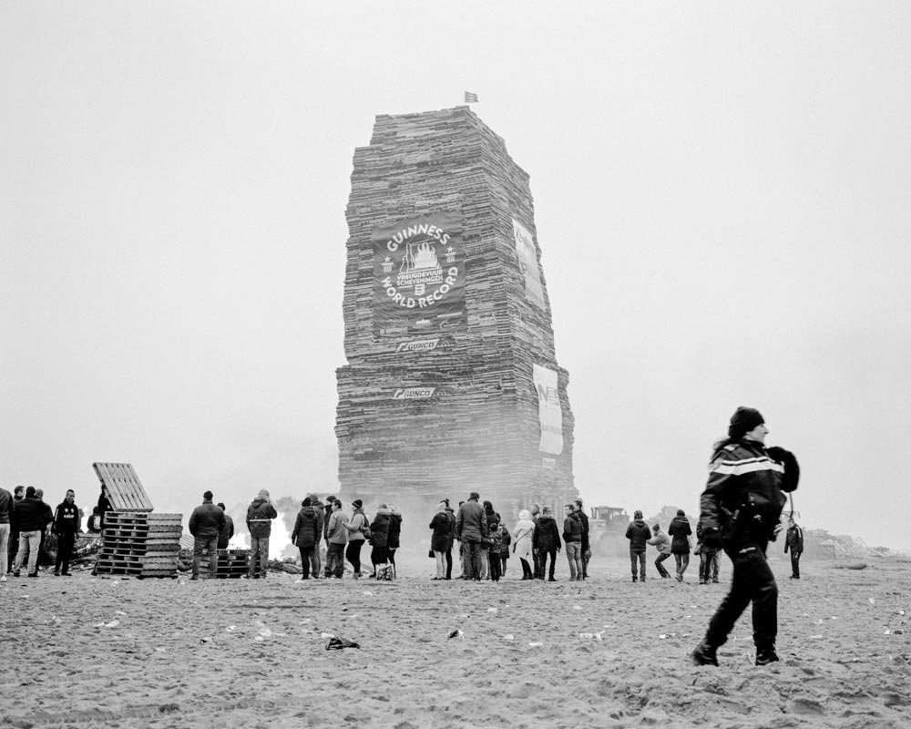 Vreugdevuur Scheveningen © Romke Hoogwaerts