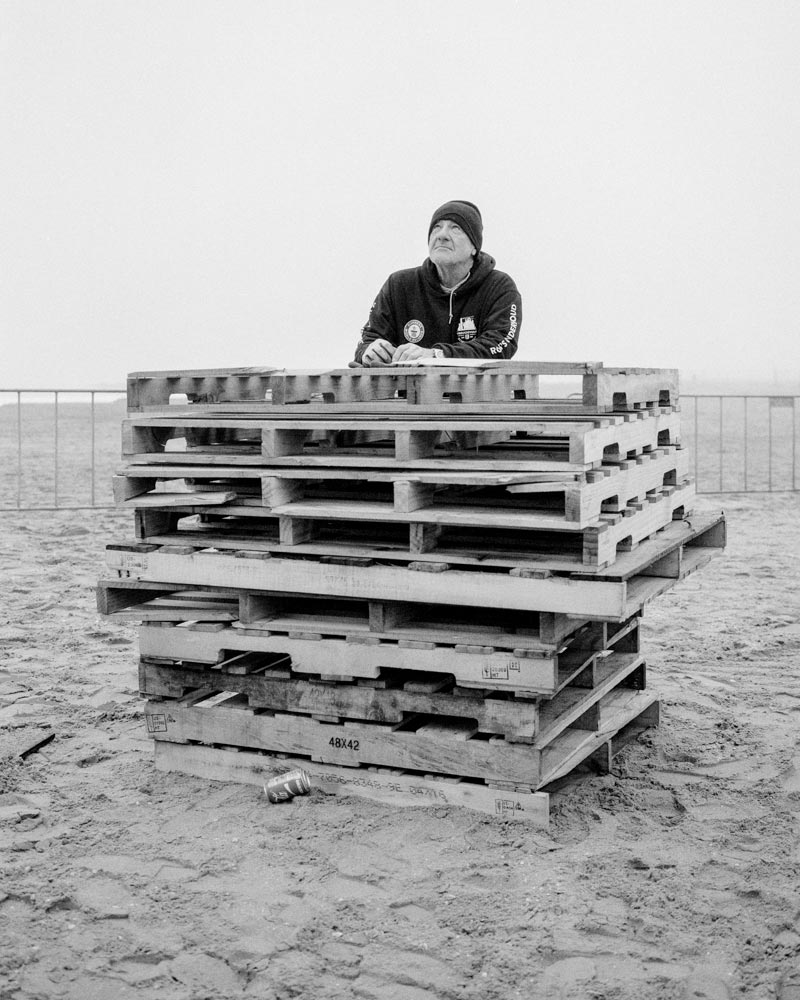 Vreugdevuur Scheveningen © Romke Hoogwaerts