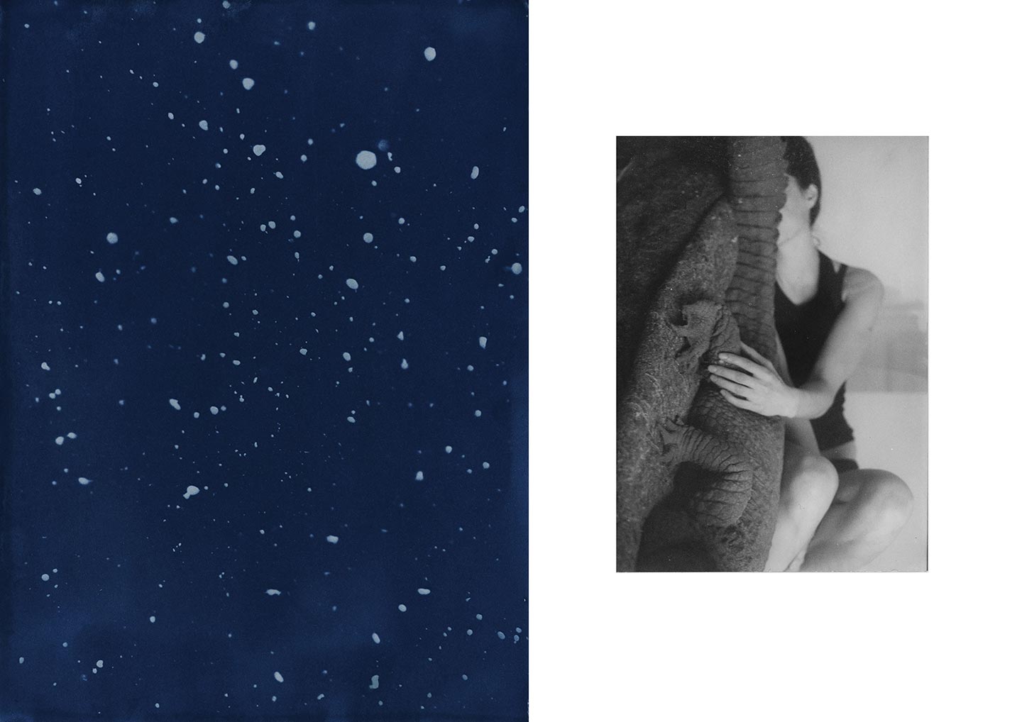 Le Temps / Bleu © Julie Calbert
